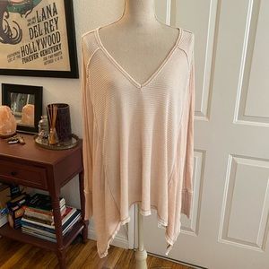 FREE PEOPLE THERMAL - peach - Size: Large Like new!